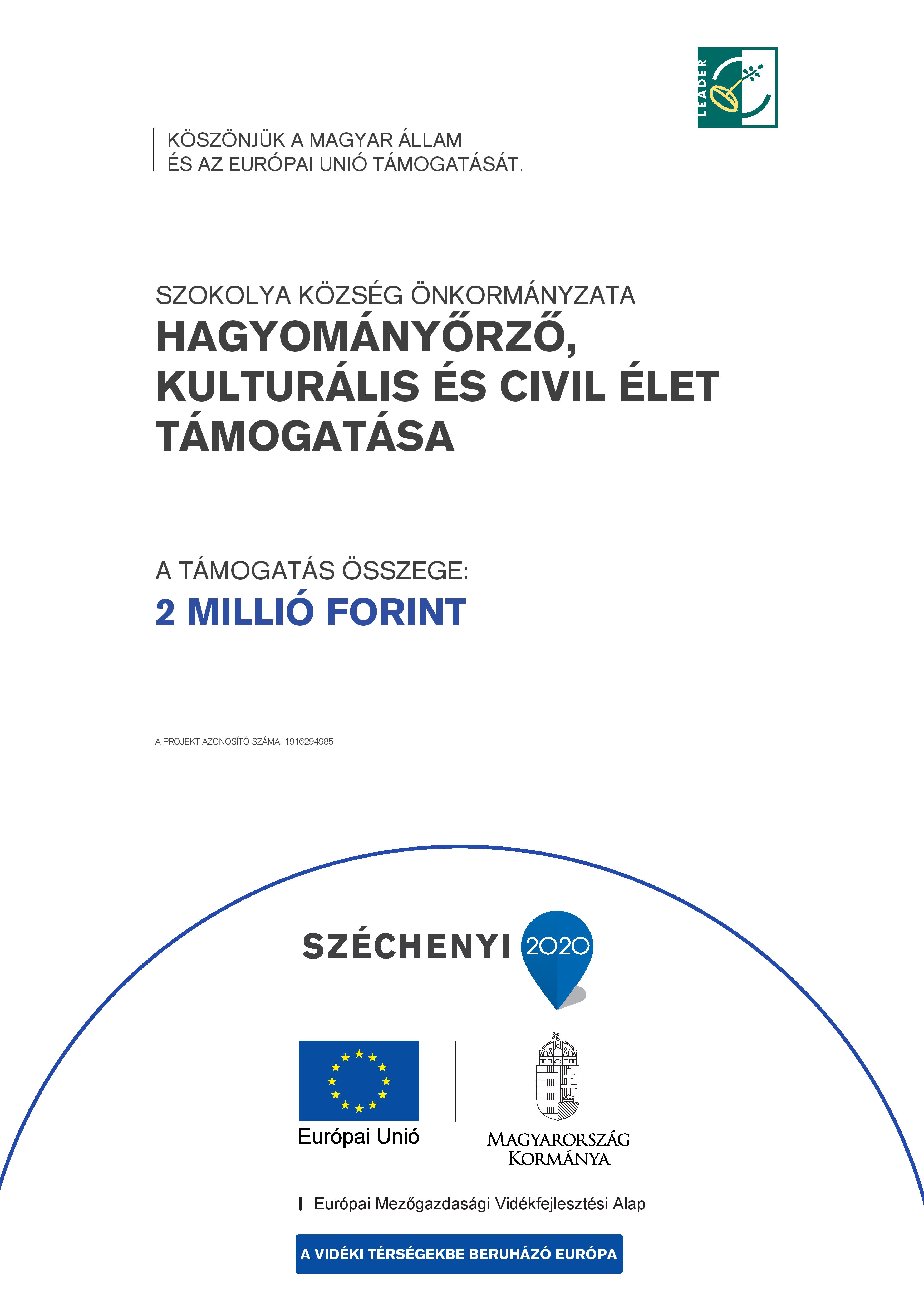 2019 leader projekt palyazat